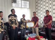 Penyerahan Penghargaan Satuan Kerja Terbaik TA 2024,Ketua KPPN Kunjungi Lapas Kotabumi