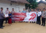 Sambut Hari Bhayangkara Ke 79 , Polsek Way Tuba Salurkan Bansos di Suma Mukti