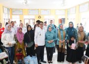 BUPATI LAMPUNG UTARA HADIRI KUNJUNGAN KERJA TP-PKK PROVINSI LAMPUNG DI DESA KEMALO ABUNG