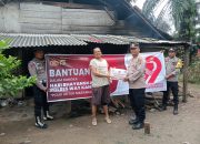 Wujud Kepedulian, Polsek Buay Bahuga Gelar Bansos Jelang Hari Bhayangkara ke 79