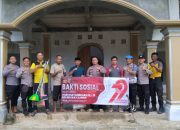 Jalin Sinergi Sambut Hari Bhayangkara Ke 79, Polsek Negeri Besar Baksos Religi di Masjid