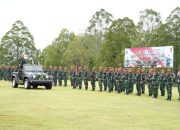 Pangdam XII/Tanjungpura Mayjen TNI Jamallulael, S.Sos., M.Si., Memimpin Serah Terima Jabatan (Sertijab)