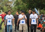 Bupati dan Wakil Bupati Lampung Utara Hadiri Final Turnamen Sepak Bola HUT ke-79 dan Tutup Secara Resmi Rangkaian Pertandingan di Lapangan Kimal