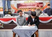 Bupati Lampung Utara Hadiri Rapat Paripurna DPRD Bahas Pelaksanaan APBD 2024