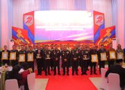 Hari Bhayangkara ke-79 : Kapolda Lampung Berikan Penghargaan Kepada Personel Berprestasi dan Mitra Media