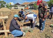 Pembina AMM dan Ketua PDPM Lampura peletakan batu pertama Pembangunan dapur Makan Bergizi Gratis