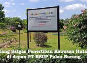 Plang Satgas PKH di Kantor Perkebunan PT RSUP Pulau Burung: Legalitas Dipertanyakan, Aktivitas Tetap Berjalan