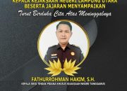 KEPALA KEJAKSAAN NEGERI LAMPUNG UTARA BESERTA JAJARAN MENYAMPAIKAN BELA SUNGKAWA ATAS WAFATNYA KASI PIDSUS KEJARI TANGGAMUS