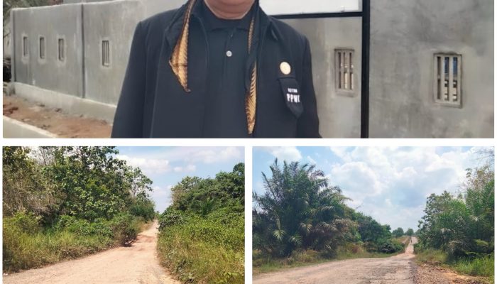 Ketua Umum PPWI Wilson Lalengke S.pd, Msc, MA Kaget Melihat Kondisi Jalan Di Kabupaten Mesuji Lampung