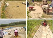 ‎Proyek Siluman Pembangunan Saluran Air Irigasi Menggunakan Beton Precast Diduga dikorupsi