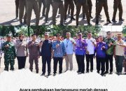 Hamartoni Ahadis Buka Lomba Ketangkasan Baris Berbaris dasar dan Lomba Ketangkasan Baris Variasi variasi