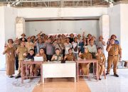 Penyuluh Dinas Pertanian Kabupaten Lampung Utara Lakukan Sosialisasi Sekolah Lapang Tematik