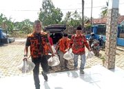 Pemuda Pancasila Beri Bantuan Paket Sembako Kepada Korban Puting Beliung di Desa Bumi Agung Marga