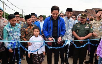 Jalan Kota Baru-Sinar Rejeki Diresmikan, Bupati Egi Tegaskan Pembangunan Jalan Bertahap dan Berkeadilan