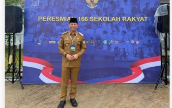 Bupati Oku teddy meilwansyah.S.STP.,M.M.,M.Pd.Hadiri Perismian Sekolah Rakyat