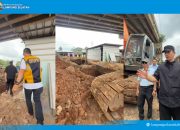 Radityo Egi Pratama Datangi Lokasi Normalisasi Gorong-Gorong Dibawah Fly Over Natar