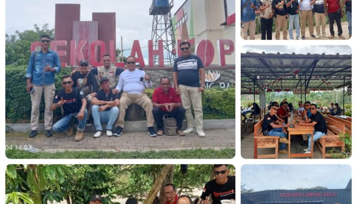 Awali Tahun 2026, DPC SPRI LU Lakukan Kunjungan ke Sekolah Kopi Lampung Barat