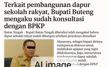 Polemik Dapur Sekolah Rakyat: Bupati Buteng Klaim Sudah Konsultasi dengan BPKP