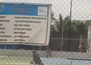 Pemborosan Anggaran, Proyek Rehabilitasi Lapangan Tenis OKI Hampir Setengah Miliar Dinilai Minim Manfaat