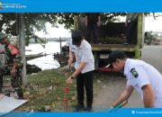 Pemkab Lampung Selatan Bersama Kodim 0421/Lampung Selatan Menggelar Karya Bakti Pembersihan Fasilitas Umum