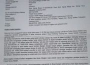 YENDRA AFRIANTAMA Resmi melaporkan terduga kasus penganiayaan terhadapnya kepolsek Abung Selatan