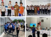 ‎Kalapas Kotabumi Bersama Jajaran Struktural Menyambut Kunjungan Edukatif Dari SMP Ibnu Rusyd Ke Lembaga Pemasyarakatan Kelas IIA Kotabumi