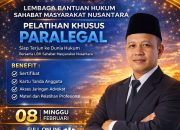 LBH Sahabat Masyarakat Nusantara Gelar Pelatihan Paralegal dan Pembentukan KADARKUM Per Desa