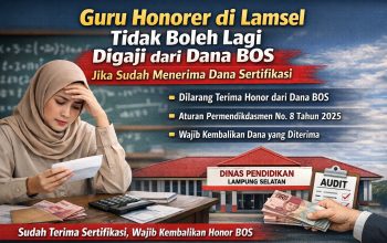 Sudah Terima Sertifikasi, Guru Honorer Tak Boleh Lagi Digaji dari Dana BOS: Simak Penjelasannya