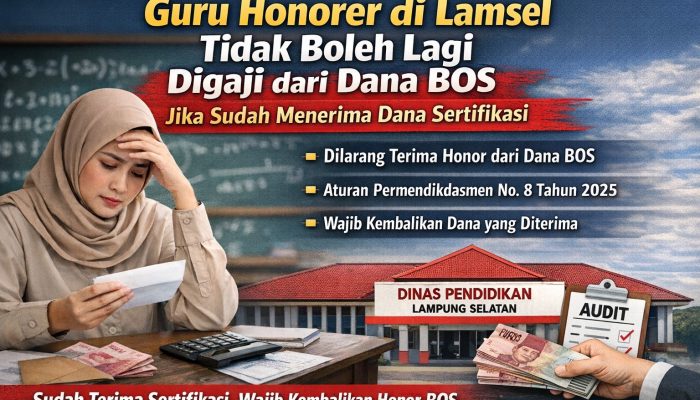 Sudah Terima Sertifikasi, Guru Honorer Tak Boleh Lagi Digaji dari Dana BOS: Simak Penjelasannya