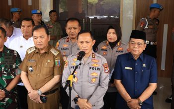 Perkuat Sinergi Nasional Pengamanan Idul Fitri 1447 H, Kapolda Lampung Pimpin Rakor Lintas Sektoral