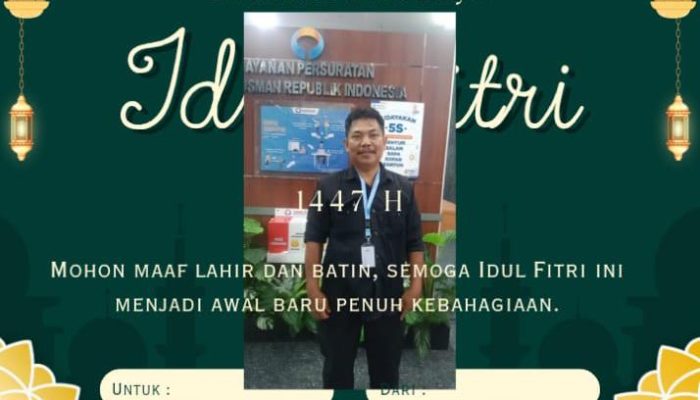 Ucapan selamat hari raya idul fitri 1445.h dari ketua dpc ppwi lampung selatan