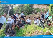 Longsor Gunung Rajabasa: Bupati Egi Naik 3 Km, Tanam Pohon Cegah Bencana Susulan