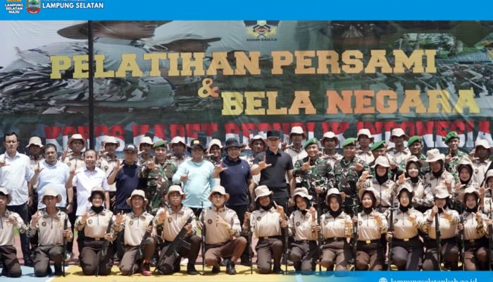 100 Pelajar Digembleng Bela Negara, Bupati Egi: Karakter Tak Bisa Digantikan AI