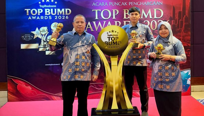 Bank Syariah Kotabumi Jadi BUMD Terbaik di Lampung, Bupati Lampung Utara Raih Penghargaan TOP Pembina