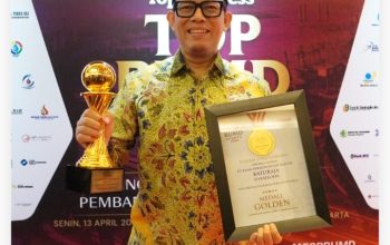 Ukir Prestasi Tingkat Nasional, Bupati OKU dan BPR Baturaja Bawa Pulang 3 Trofi TOP BUMD 2026