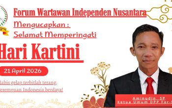 Ketua Umum DPP For-WIN Aminudin, Ucapkan Selamat Hari Kartini 