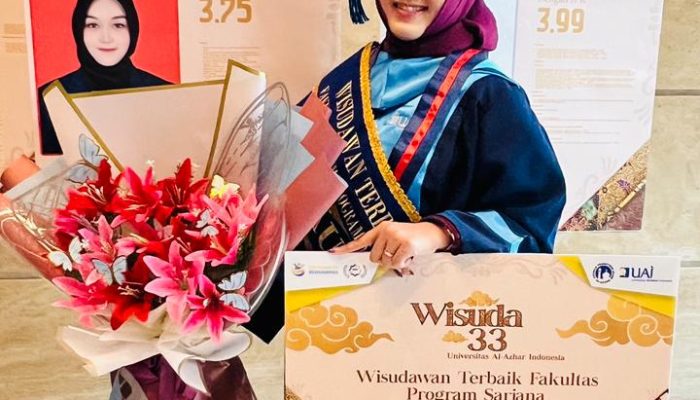 Amirah Lutfiyyah Marchellia – Lulusan Terbaik UAI yang Menguasai Hukum dari Ruang Kelas hingga Lapangan