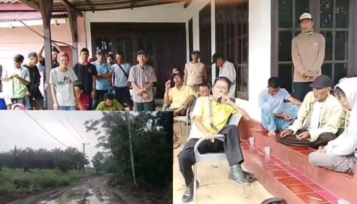 Merusak Infrastruktur Jalan, Kendaraan Angkutan Batu Milik CV Di Blokade 100 Warga dari Beberapa Desa