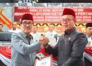 Bupati Lampura Sampaikan Hasil Pembahasan Akhir Laporan Keterangan Pertanggungjawaban