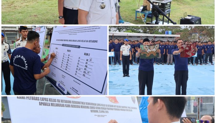 Sumpah Warga Binaan Menggema: Lapas Kotabumi Teguhkan Komitmen Tanpa Narkoba, HP, dan Pungli