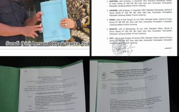 PUPR PERMAINKAN HAK RAKYAT! PUTUSAN MAHKAMAH AGUNG DIABAIKAN, 56 WARGA SUKA BARU PADATI PN KALIANDA MINTA EKSEKUSI