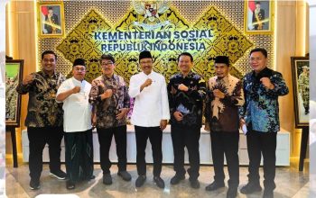 Bupati Lampung Utara Bahas Program Sekolah Rakyat Bersama Menteri Sosial RI