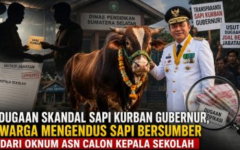 Dugaan Skandal Sapi Kurban Gubernur, Aktivis Soroti Dugaan Jual Beli Jabatan di Diknas Sumsel