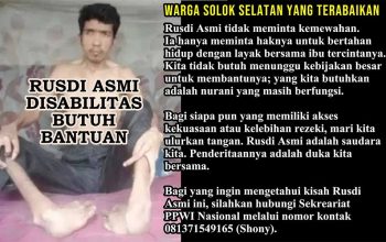 Mengetuk Pintu Langit: Kisah Rusdi Asmi, Pemuda Disabilitas yang Berjuang di Tengah Senyapnya Kepedulian