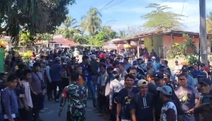 Petani Pondok Suguh dan Sungai Rumbai Gelar Aksi, Tolak Lahan Sawit Disita PKH