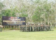 Tenda Berdiri Kokoh, Personel Mulai Bersiaga, TMMD Ke-128 Kodim Siap Ditutup Besok di Desa Pematang Sukatani