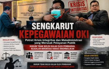Sengkarut Kepegawaian OKI: Potret Krisis Integritas dan Maladministrasi yang Merusak Pelayanan Publik – Hukum Tidak Boleh Kalah Oleh Pembiaran, Keadilan Birokrasi Harus Dikembalikan