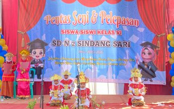 Kepala Sekolah SD Negeri 02 Sindangsari Kotabumi Gelar Pelepasan Siswa Dengan Meriah Disuguhi Berbagai Atraksi Pentas Seni