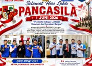 Ketua DPC PPWI OKI Bersama Pengurus dan Anggota Ucapkan Selamat Hari Kelahiran Pancasila 1 Juni 2026