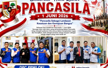 Ketua DPC PPWI OKI Bersama Pengurus dan Anggota Ucapkan Selamat Hari Kelahiran Pancasila 1 Juni 2026